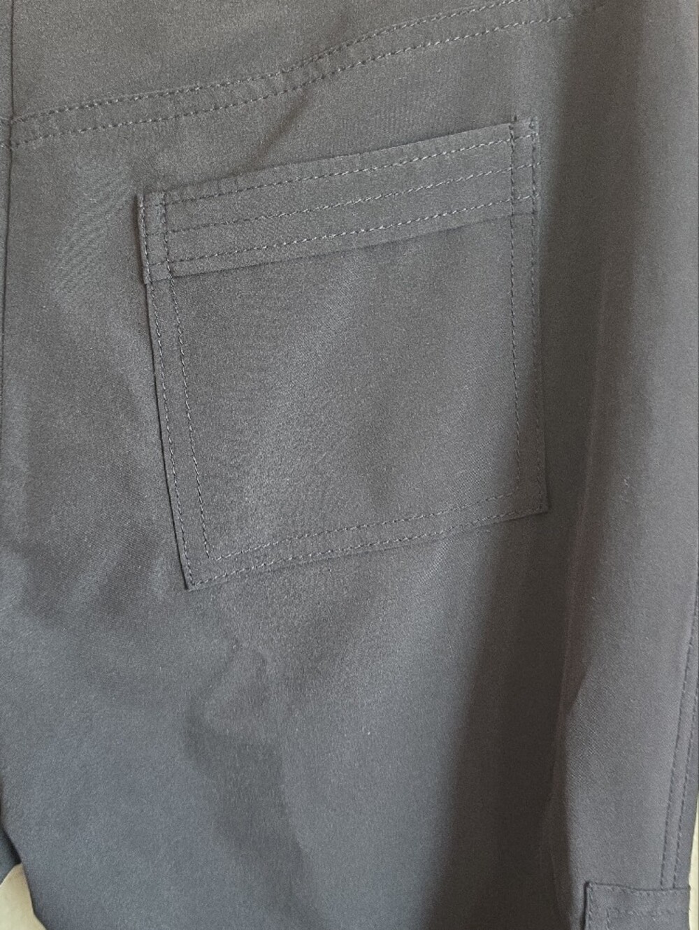 Zenergy By Chicos Black Zip Pocket Jogger Pants SZ 0.5 = 8 - Picture 6 of 14